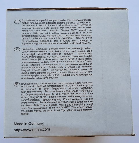 Chusteczki 3M na schody do aplikacji folii GLASS™