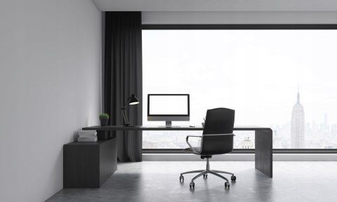 Mata ochronna pod krzesło OfficeGLASS™ 90x120cm