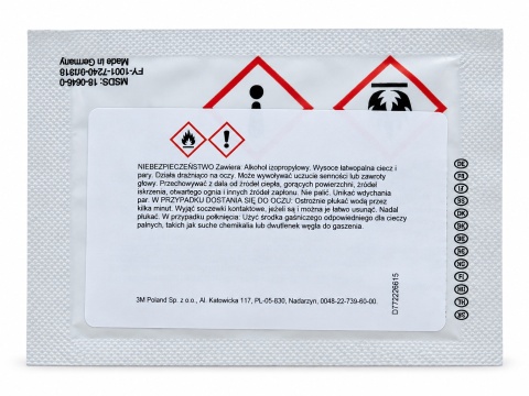 3M wipes for stairs for GLASS film application