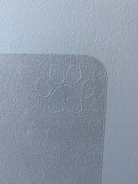 Mata ochronna na ścianę transparentna PetWALL 60x300cm