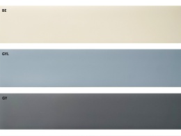 CornerAlu WallG™ GY aluminium corner piece, 5x5x50cm