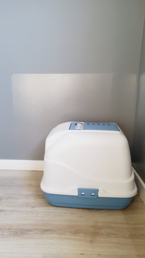 Mata ochronna na ścianę transparentna PetWALL 40x60cm