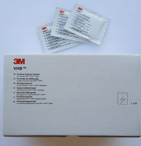 Chusteczki 3M na schody do aplikacji folii GLASS