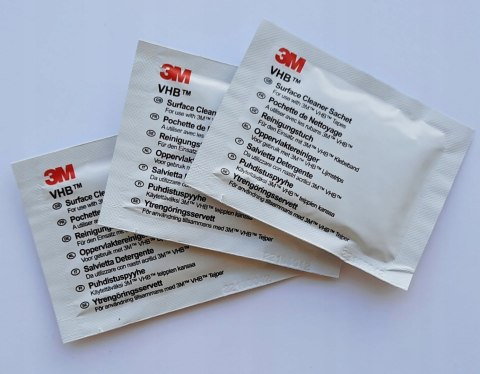 Chusteczki 3M na schody do aplikacji folii GLASS