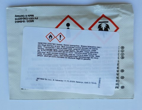 Chusteczki 3M na schody do aplikacji folii GLASS