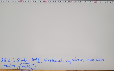 *Odbojnica samoprzylepna WallC™, GY1-jasny szary, 25x290cm (A42)