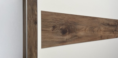 Narożnik aluminiowy CornerAlu WallWOOD™ dąb L2 5x5x50cm