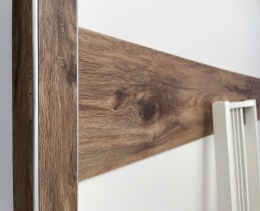 Narożnik aluminiowy CornerAlu WallWOOD™ dąb L2 5x5x50cm