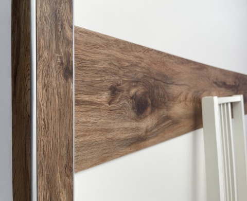 Narożnik aluminiowy CornerAlu WallWOOD™ dąb L2 5x5x50cm