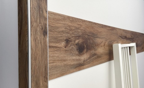 Narożnik aluminiowy CornerAlu WallWOOD™ dąb L2 5x5x150cm