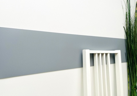 Odbojnica poliuretanowa WallG™, GYL-jasny szary, 15x300cm