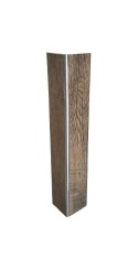 Narożnik aluminiowy CornerAlu WallWOOD™ dąb BN4 5x5x100cm