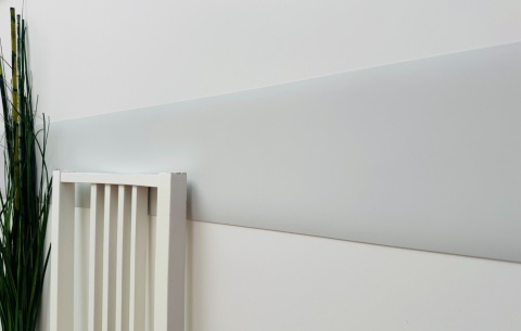 Odbojnica samoprzylepna WallC™, GY1-jasny szary, 50x250cm