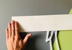Odbojnica samoprzylepna WallC™, YE1-pastelowy piasek, 20x250cm