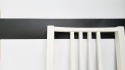Odbojnica ścienna dekoracyjna WALLex 25x120cm BLK