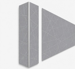Narożnik aluminiowy CornerAlu Wall Art™ 5x5x100cm