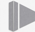 Narożnik aluminiowy CornerAlu Wall Art™ 5x5x150cm