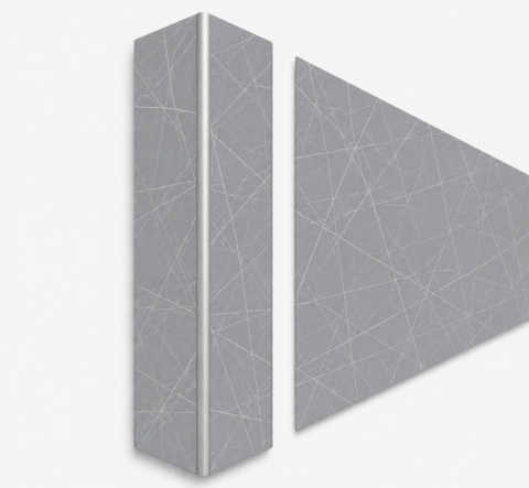 Narożnik aluminiowy CornerAlu Wall Art™ 5x5x50cm