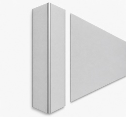 Narożnik aluminiowy CornerAlu WallC™ GY1 5x5x150cm