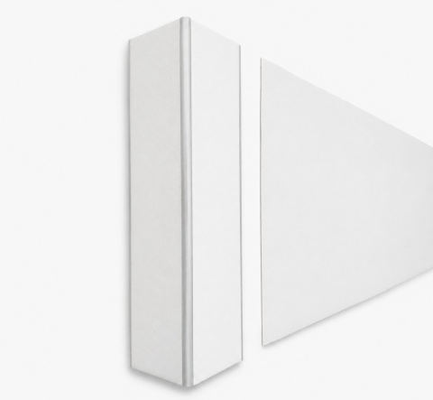 Narożnik aluminiowy CornerAlu WallC™ WH1 5x5x100cm