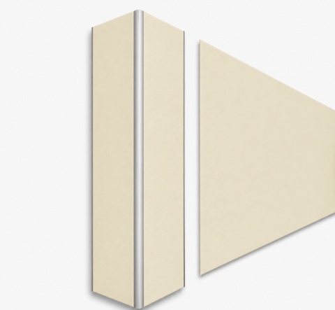 Narożnik aluminiowy CornerAlu WallC™ YE1 5x5x50cm