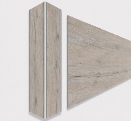 Narożnik aluminiowy CornerAlu WallWOOD™ dąb GY1 5x5x50cm