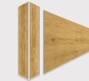 Narożnik aluminiowy CornerAlu WallWOOD™ dąb BN2 5x5x150cm