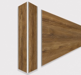 Narożnik aluminiowy CornerAlu WallWOOD™ dąb L2 5x5x50cm