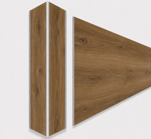 Narożnik aluminiowy CornerAlu WallWOOD™ dąb WN1 5x5x150cm